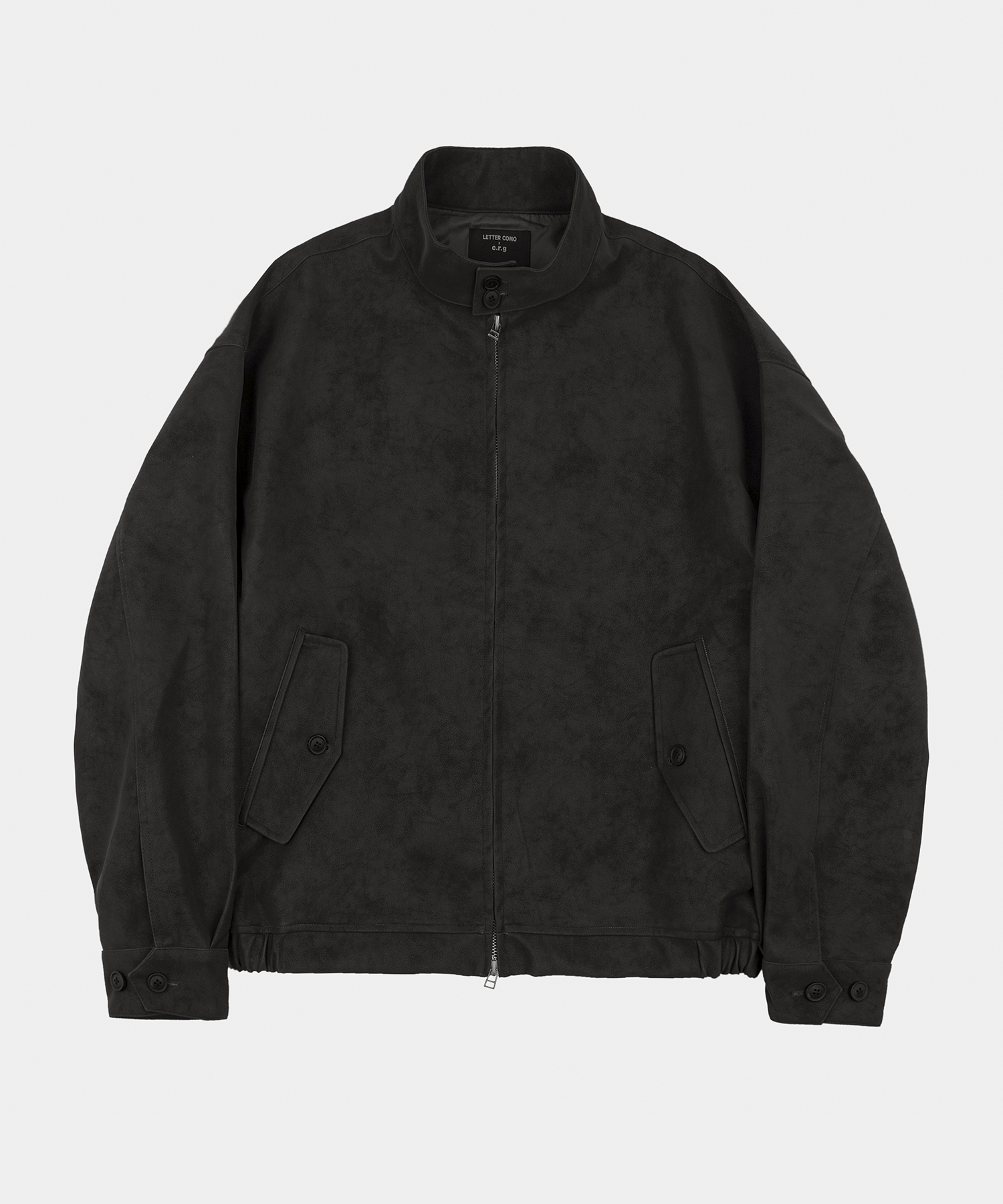 Beams Suede Leather куртка Charcoal