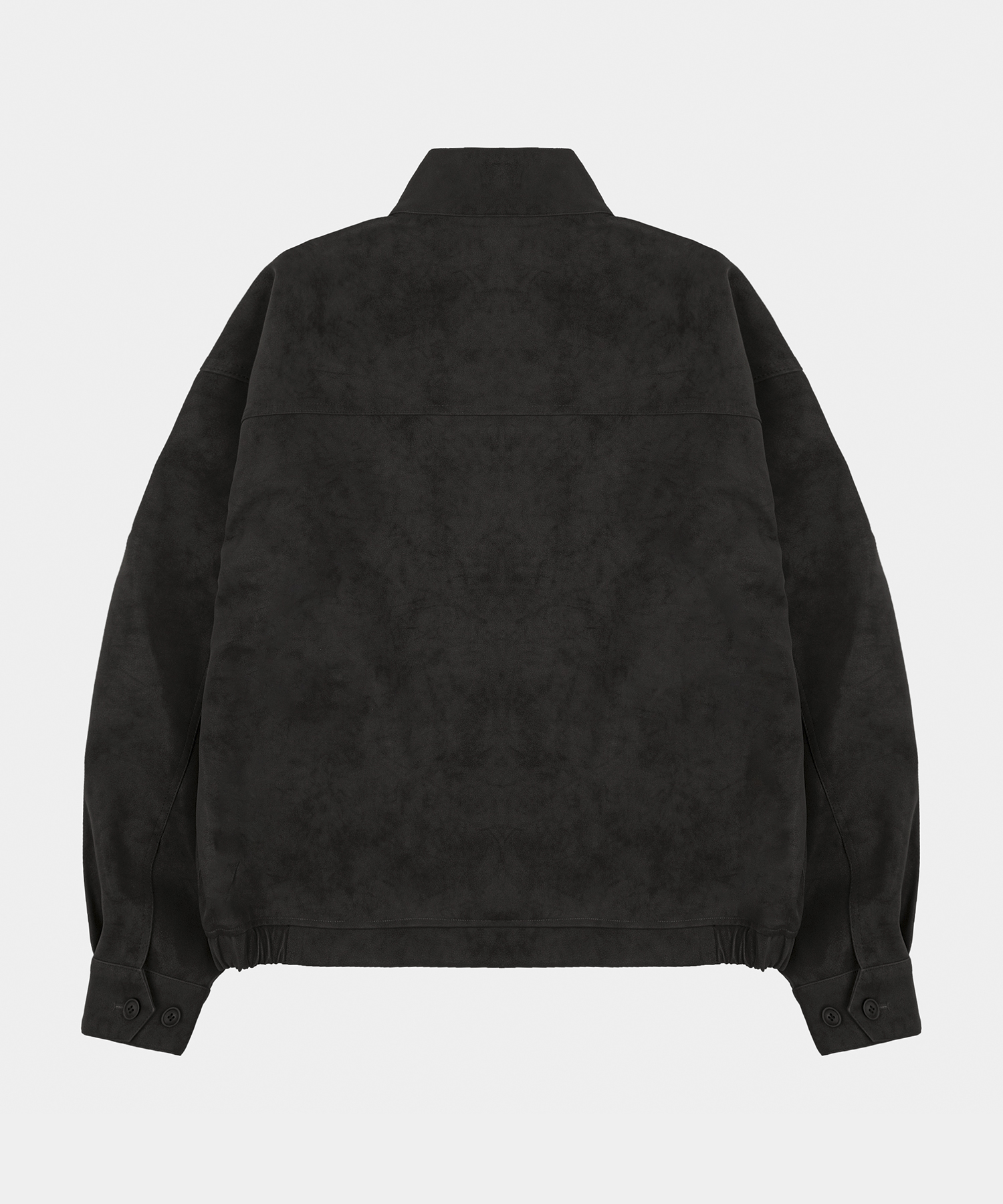 Beams Suede Leather куртка Charcoal