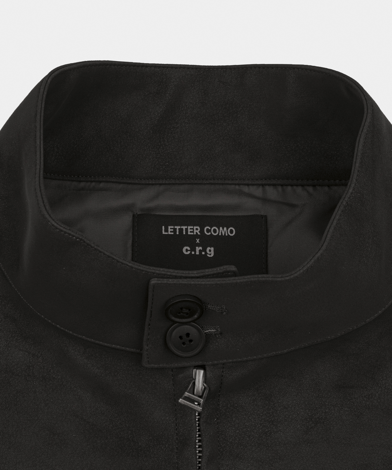Beams Suede Leather куртка Charcoal