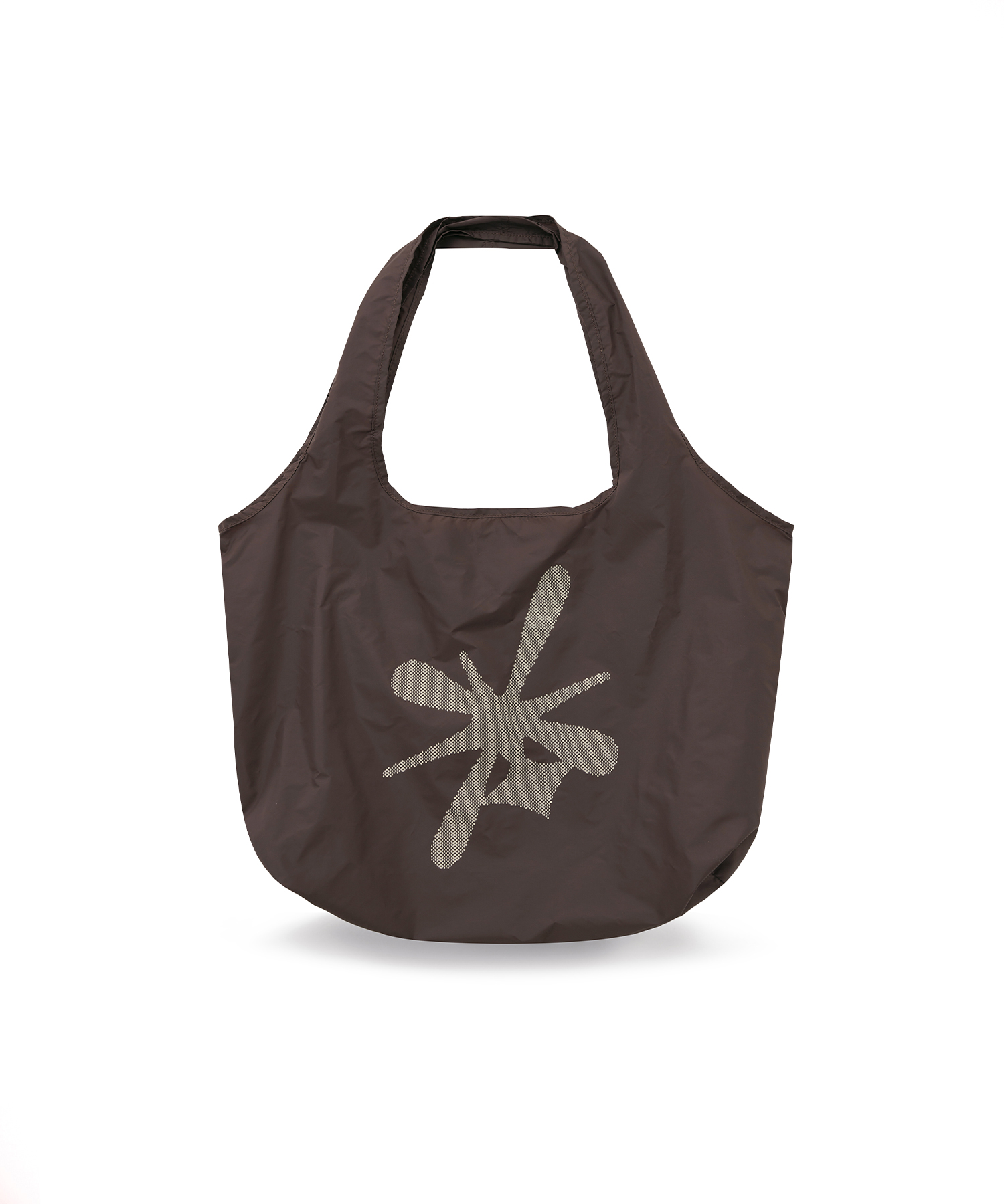 BIG LOGO LIGHT SHOPPER BAG_BROWN
