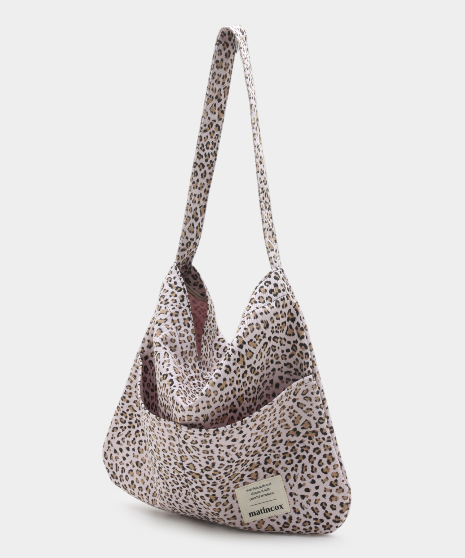 Moodизогнутый Leopard - Sands Pink