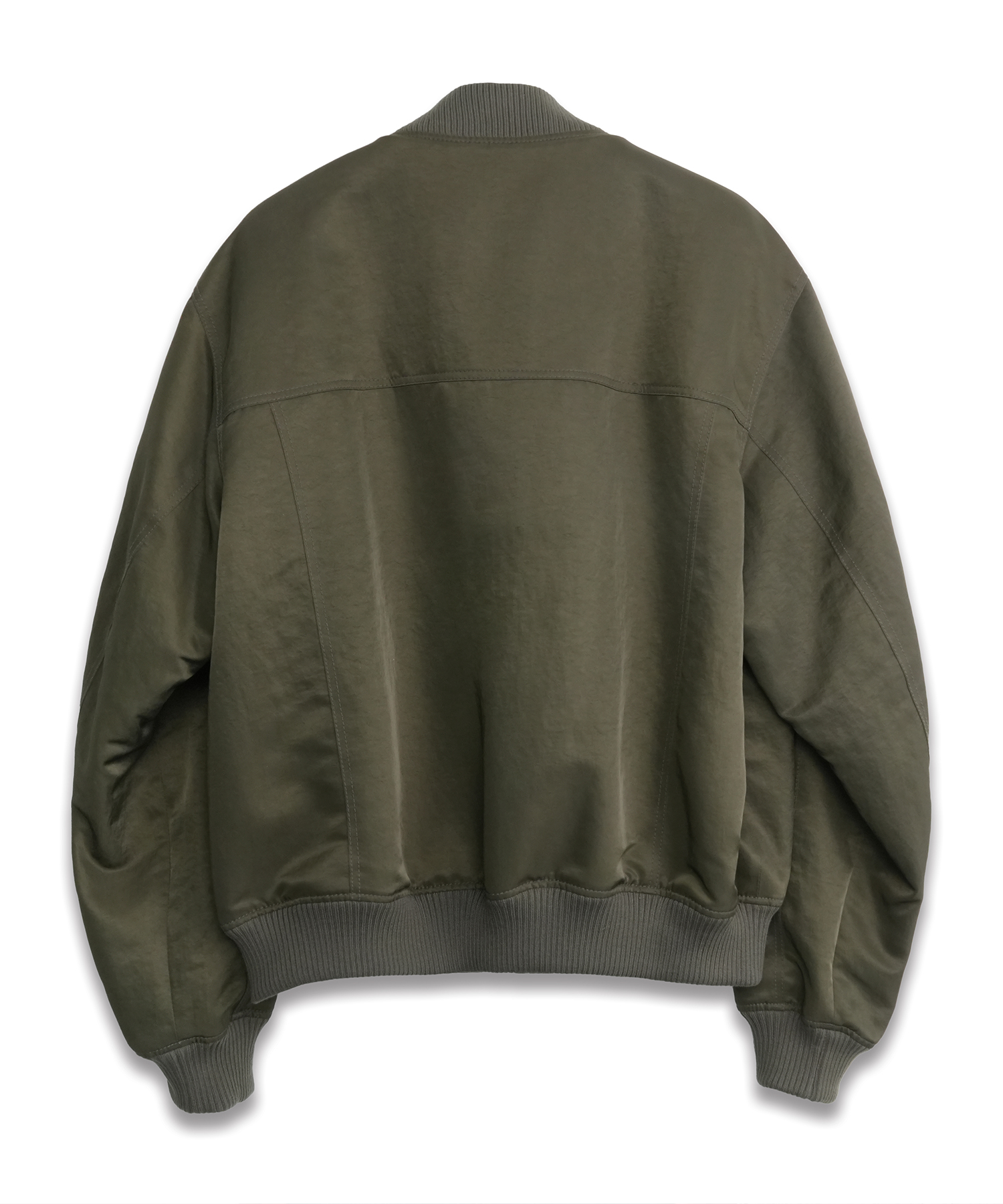 High-Neck MA-1 Flight куртка OLIVE