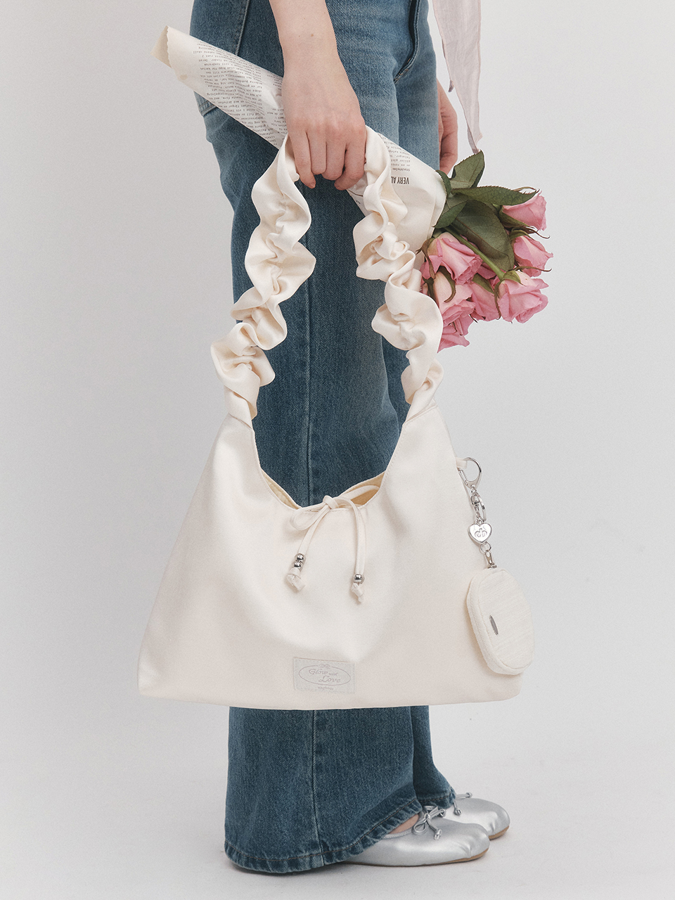 bloom shirring shoulder сумка_2 colors