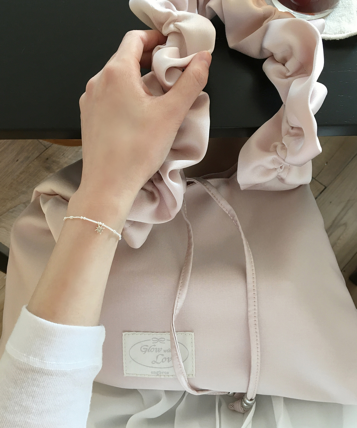 bloom shirring shoulder сумка_2 colors
