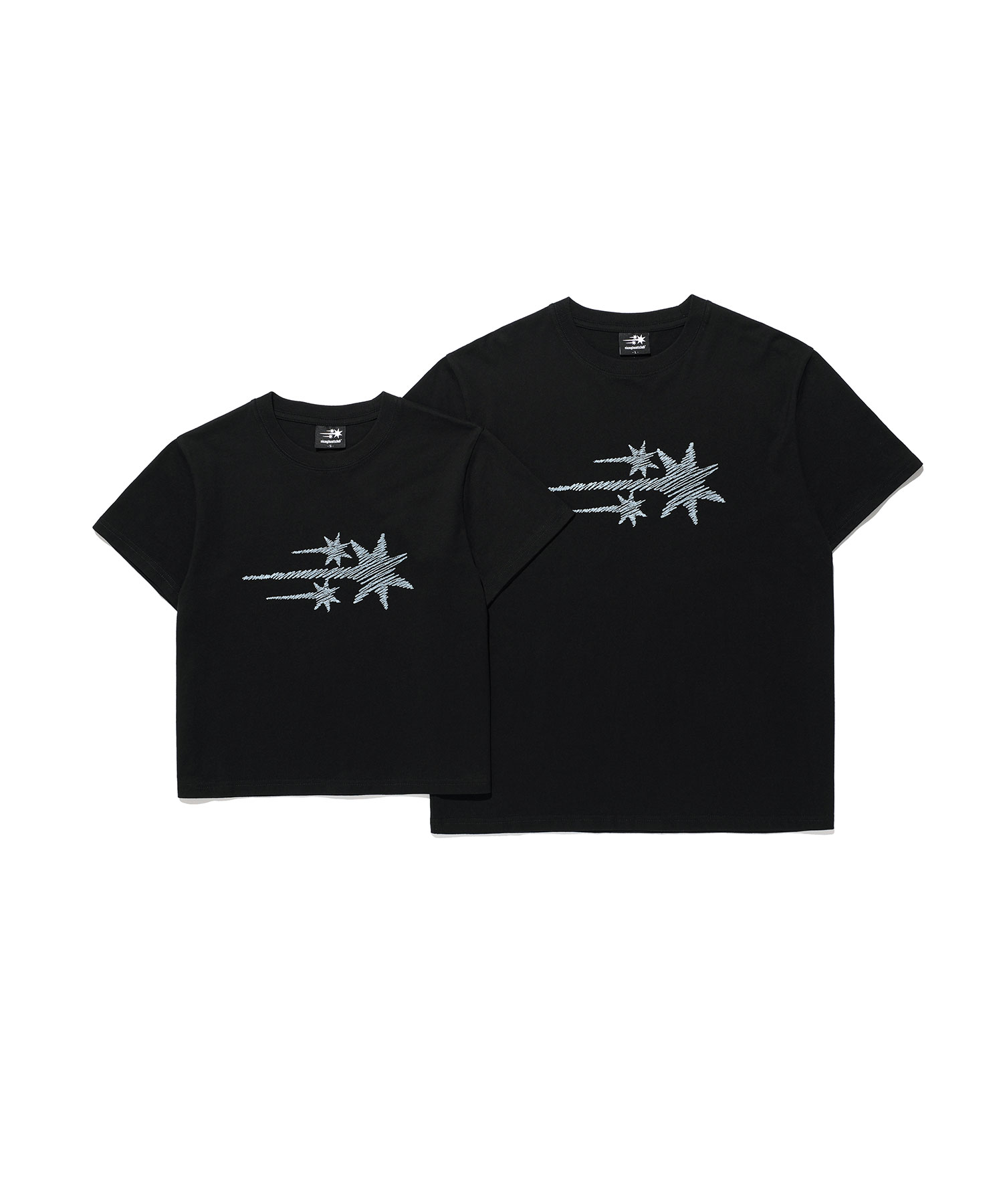 SKETCH 3STAR BASIC TEE_BLACK(NG2GMUT535A)
