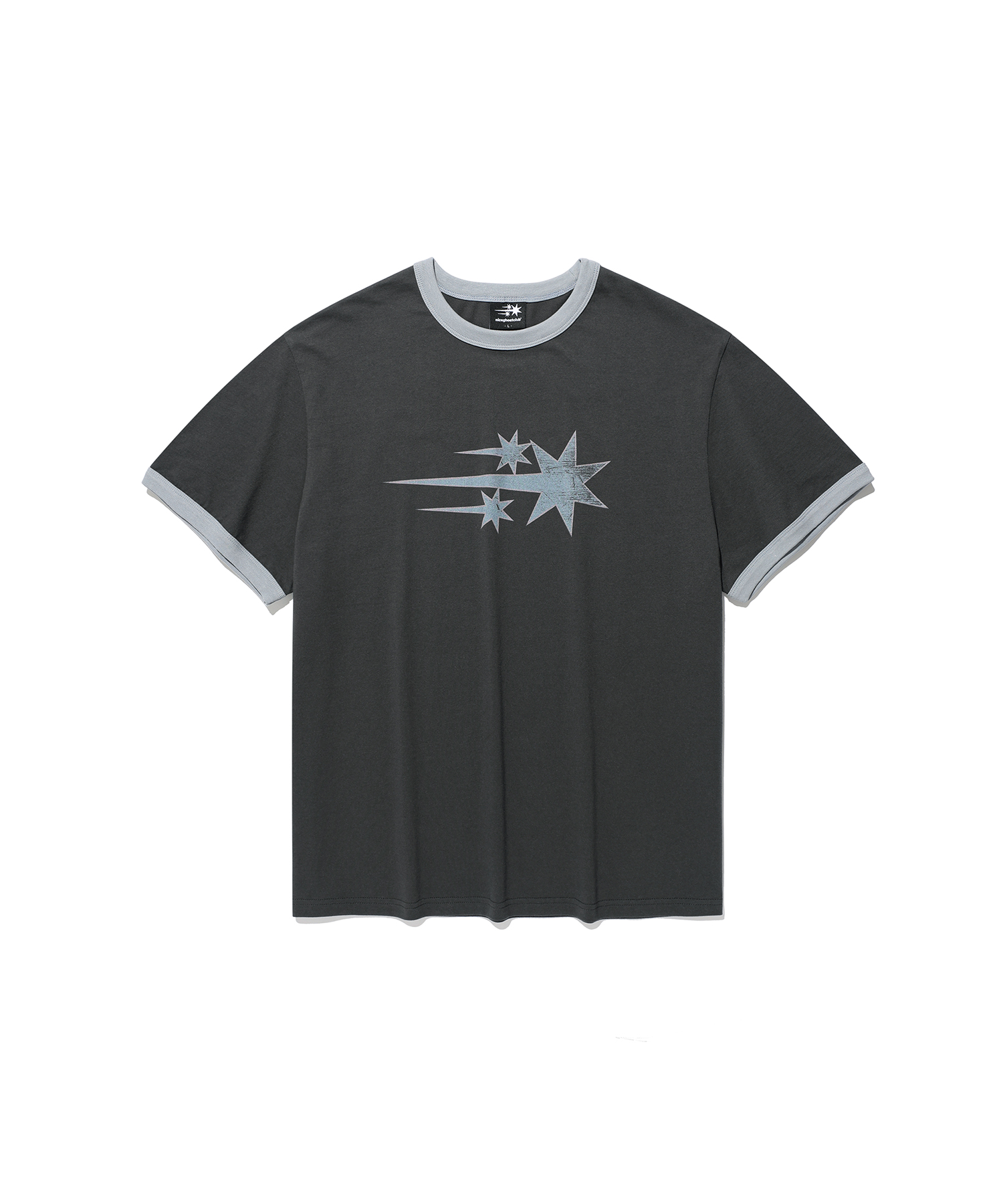 VINTAGE 3STAR BASIC RINGER TEE_CHARCOAL(NG2GMUT538A)