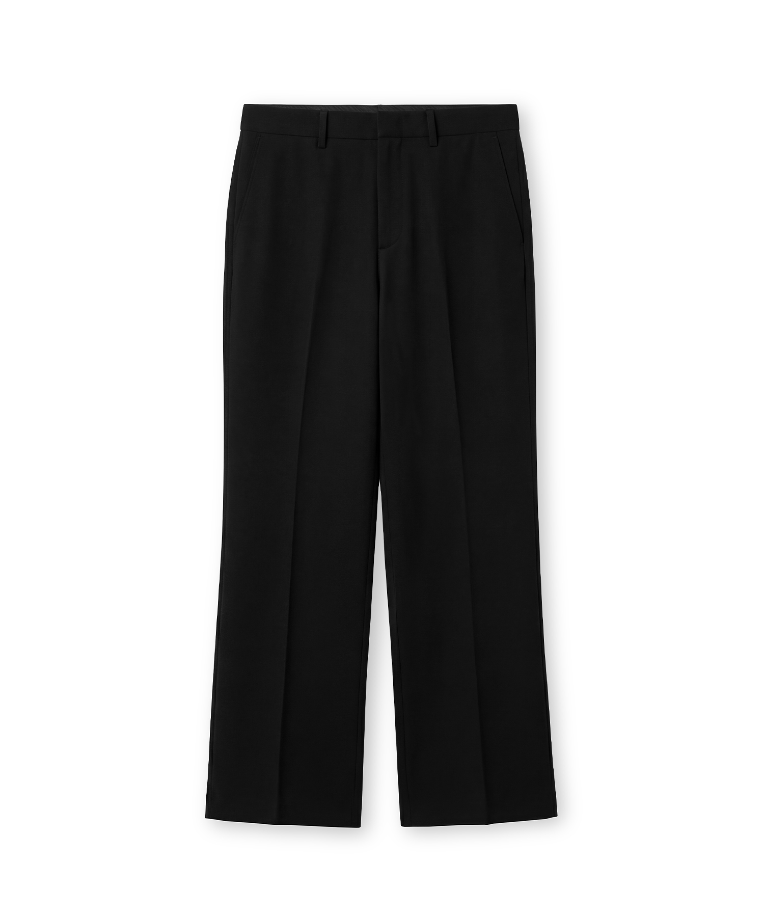 Essential Flare Slacks [BLACK]