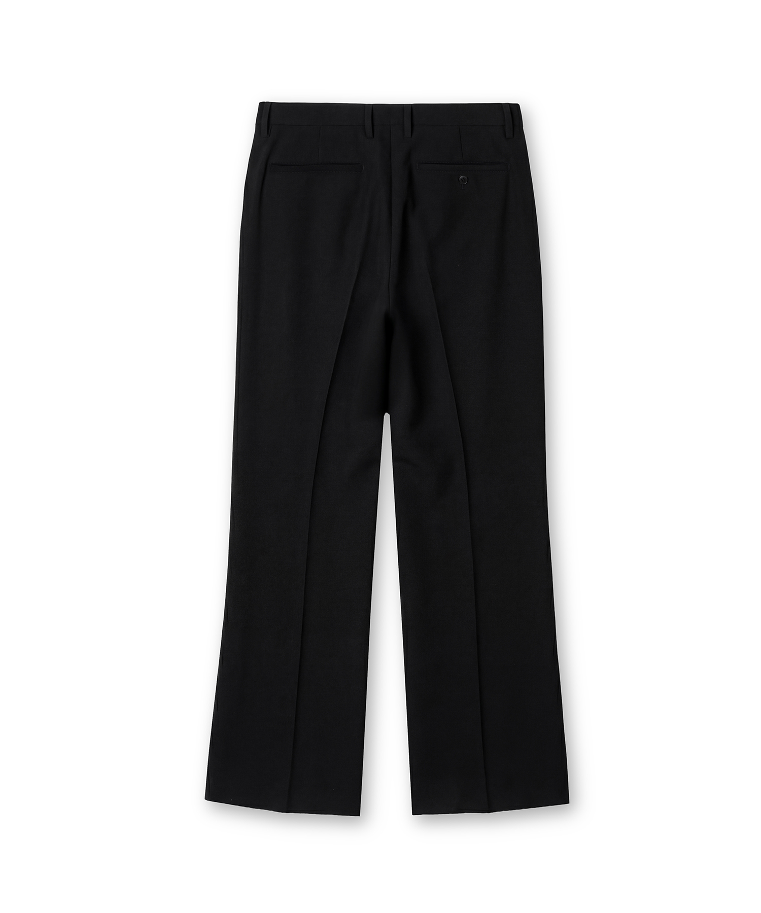 Essential Flare Slacks [BLACK]
