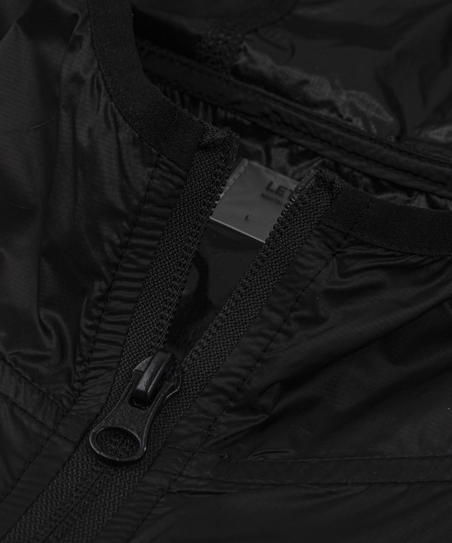 Light Windshell Windbreaker Black