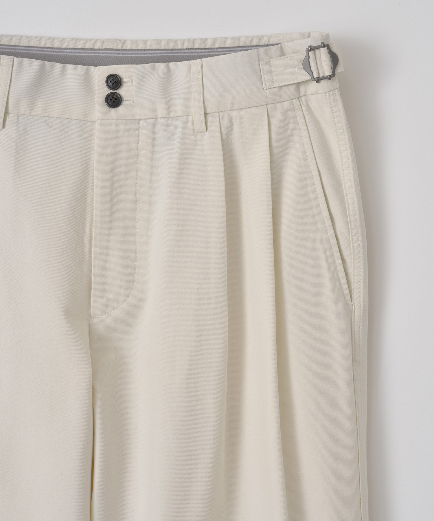 [RE-STOCK] [SS] Santiago Chino Pants Flexible (Milk)