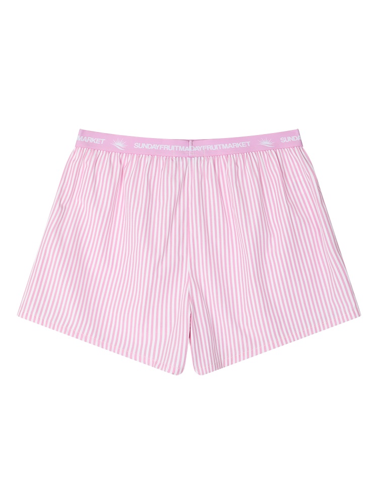 MARKET STRIPE TRUNK PINK