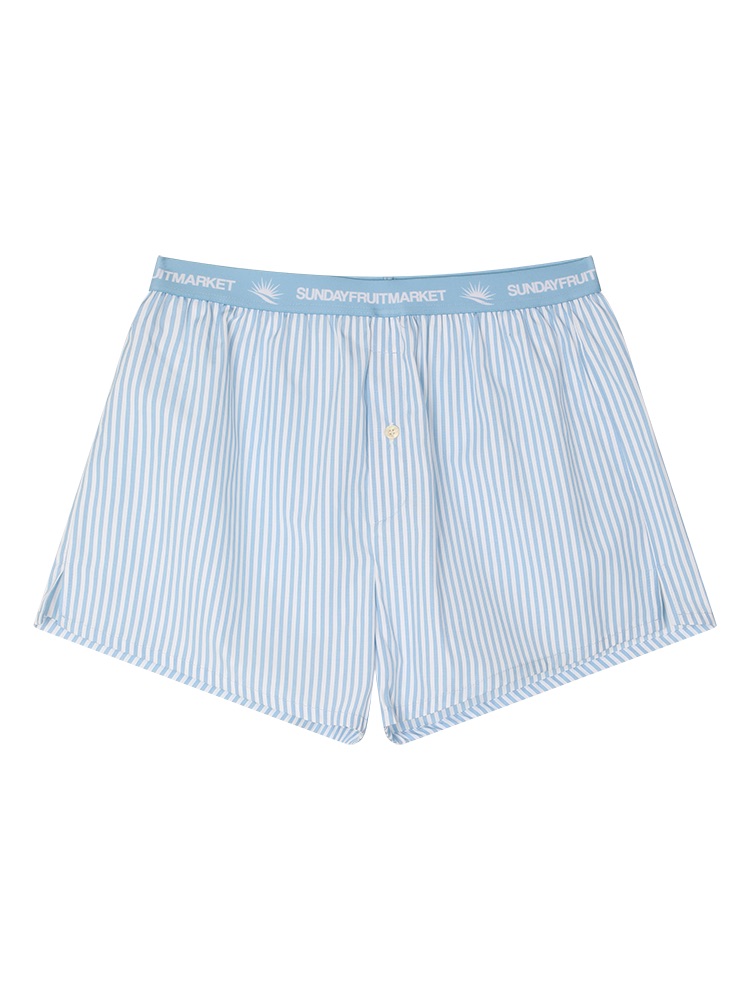MARKET STRIPE TRUNK SKYBLUE