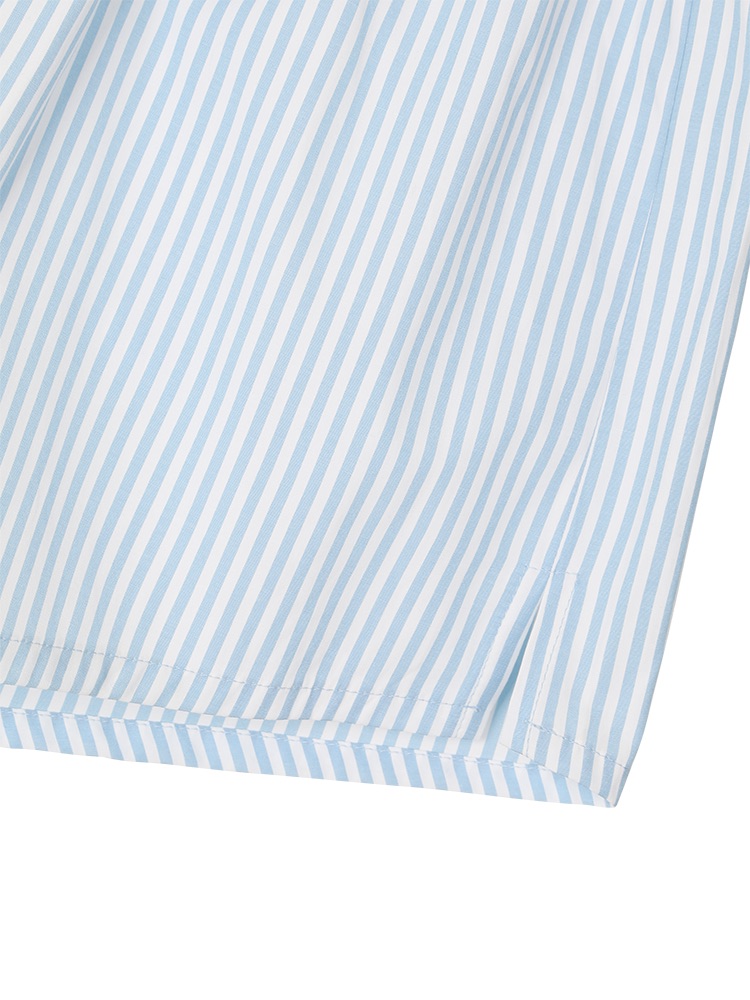 MARKET STRIPE TRUNK SKYBLUE