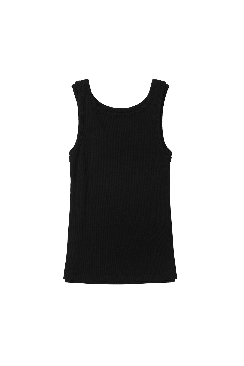 LAYERED RING SLEEVELESS - 2 COLORS BLACK