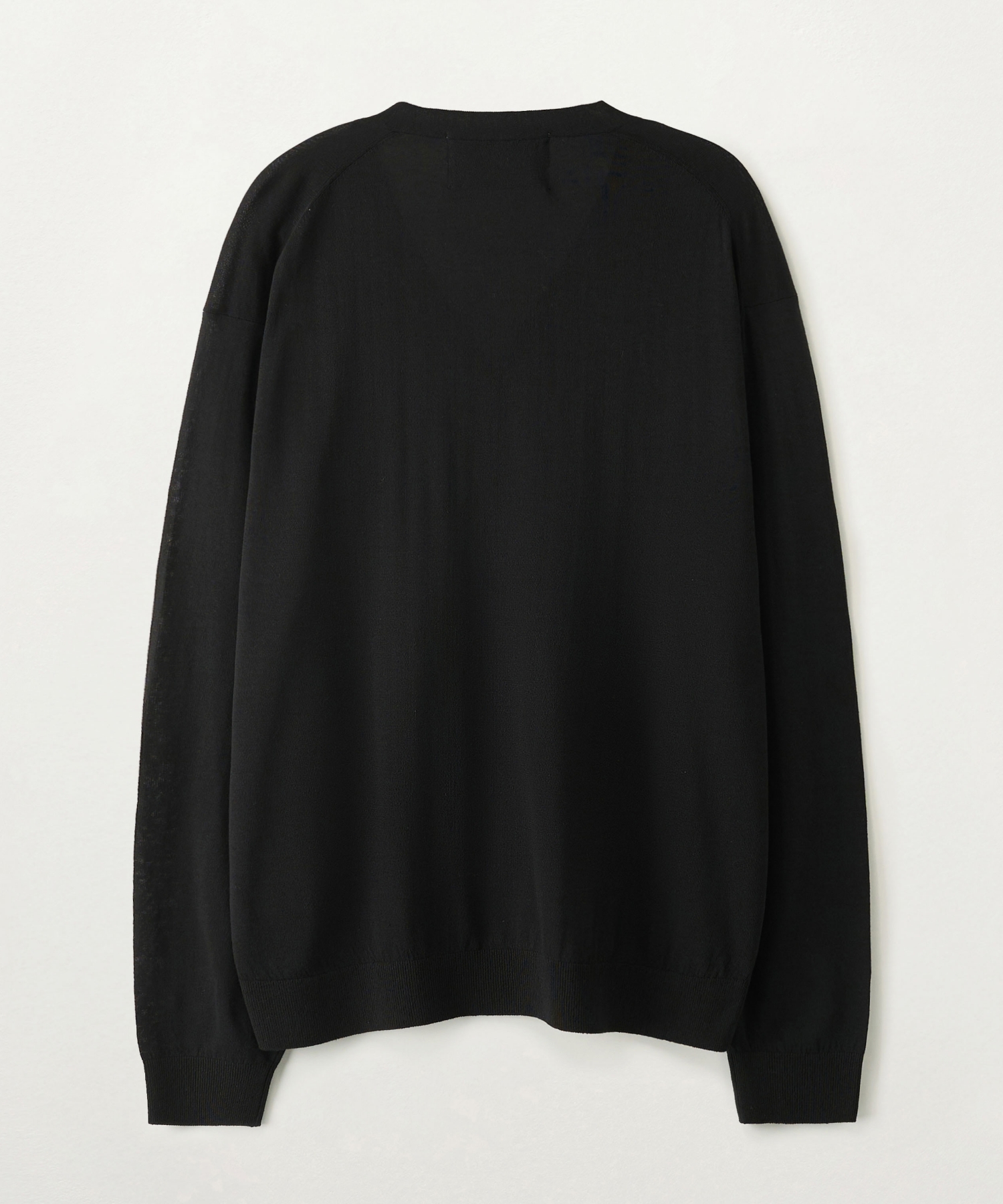 Loren Linen Blend Cardigan чёрный