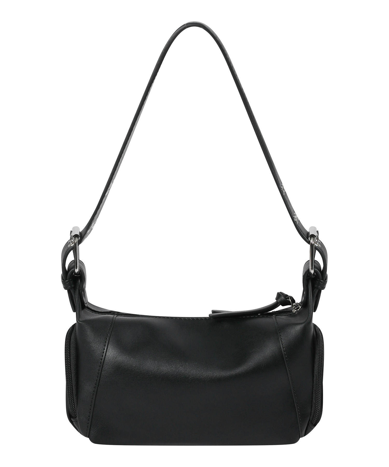 BAEL CROSS LEATHER PATCH MINI SHOULDER BAG