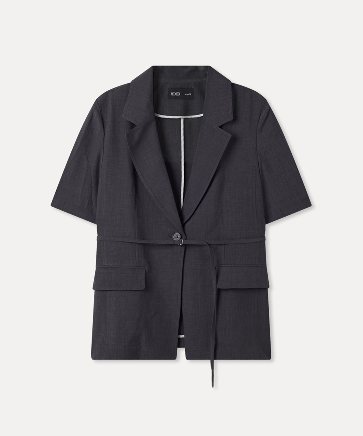 Tailored Belted короткий рукав жакет MIWJKG52PB