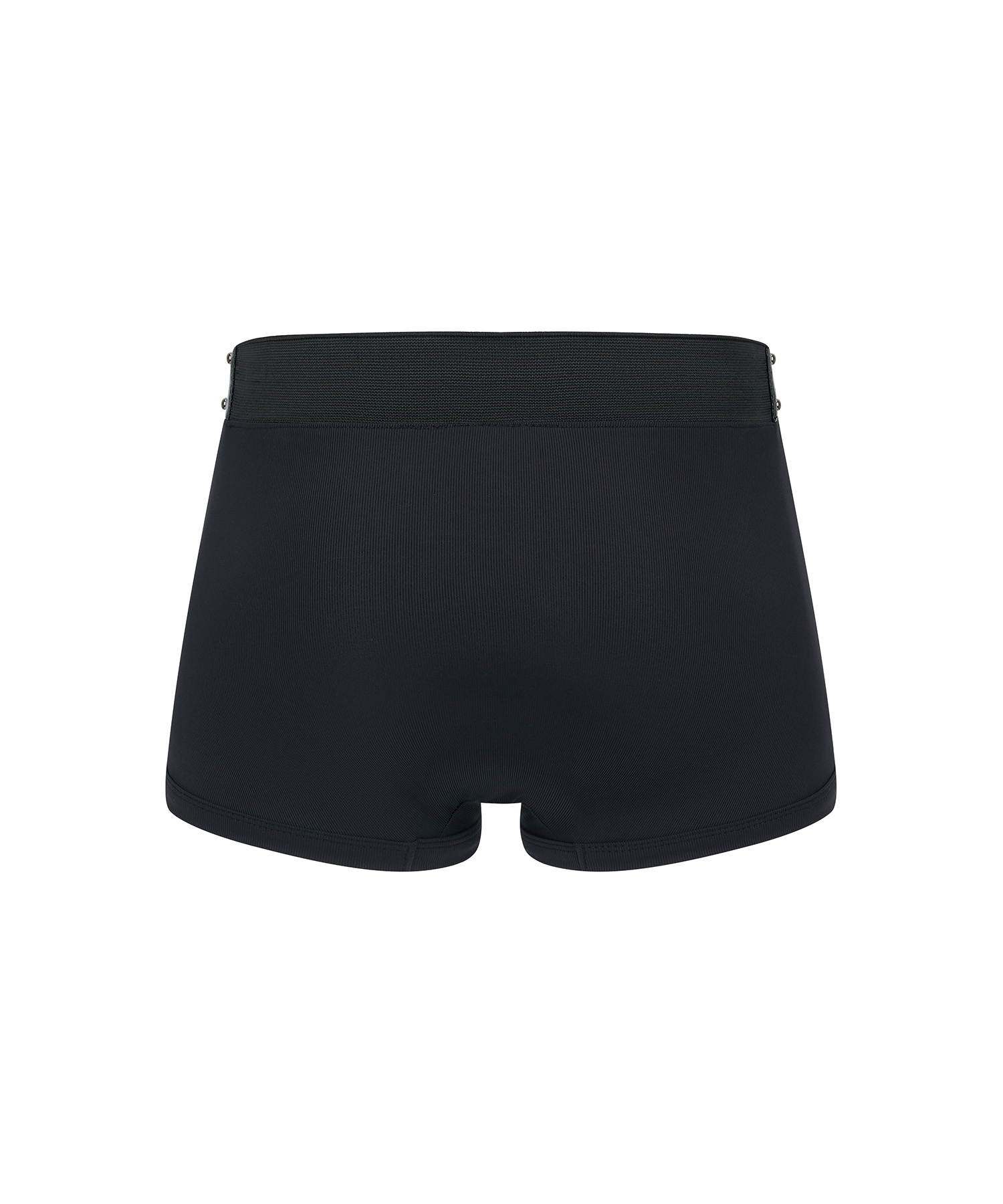 Leather Eyelet Banding Briefs_чёрный