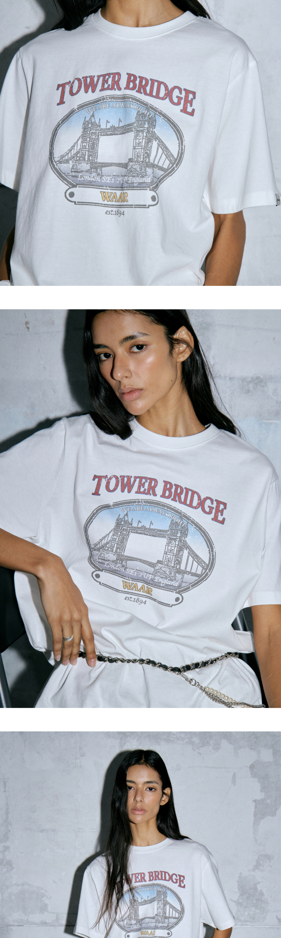 WT-56 BRIDGE GRAPHIC TEE - 2 COLORS CHARCOAL