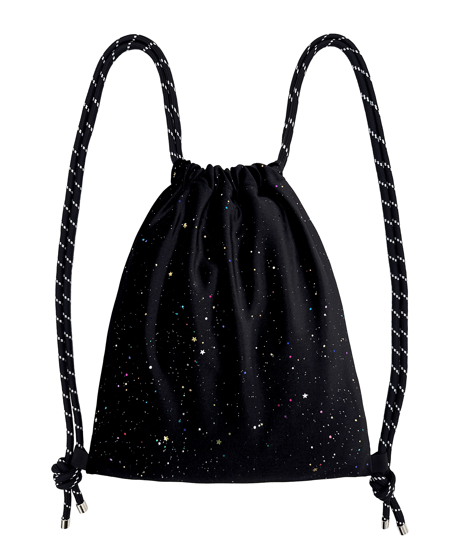 Glitter Sticker Gym Sack [Silver Star]