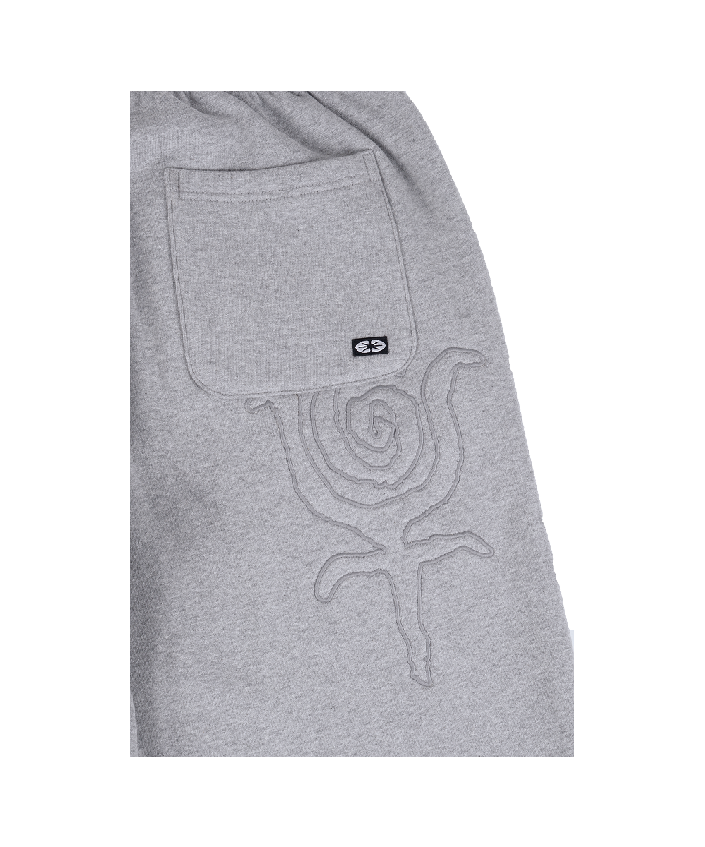 Джоггеры Emanate Logo Jogger Pants Melange Grey (без начеса)