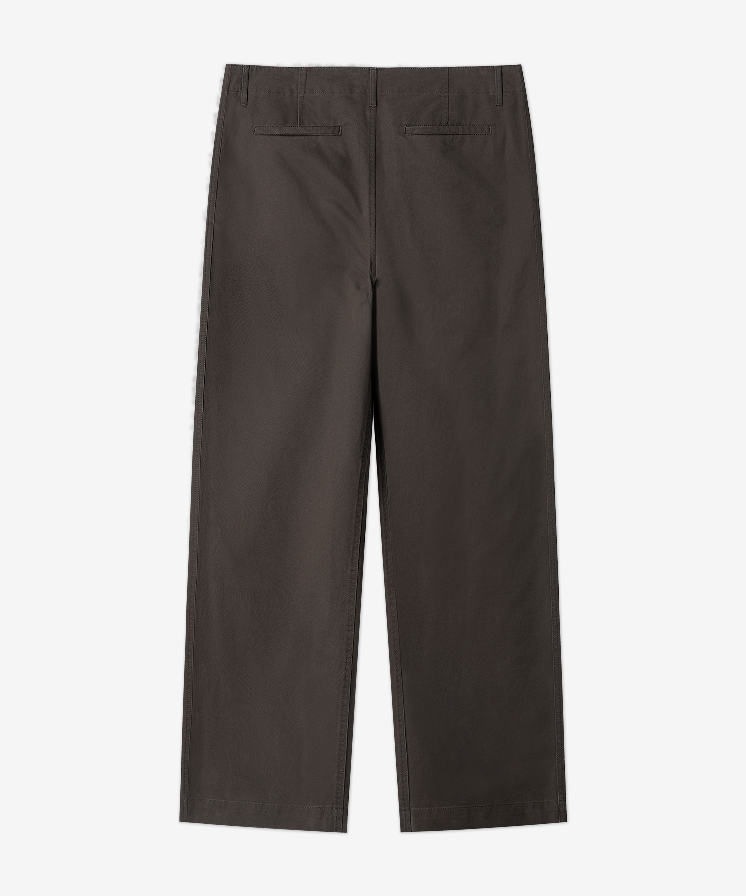 Fine Washed прямые чиносы (Brown)