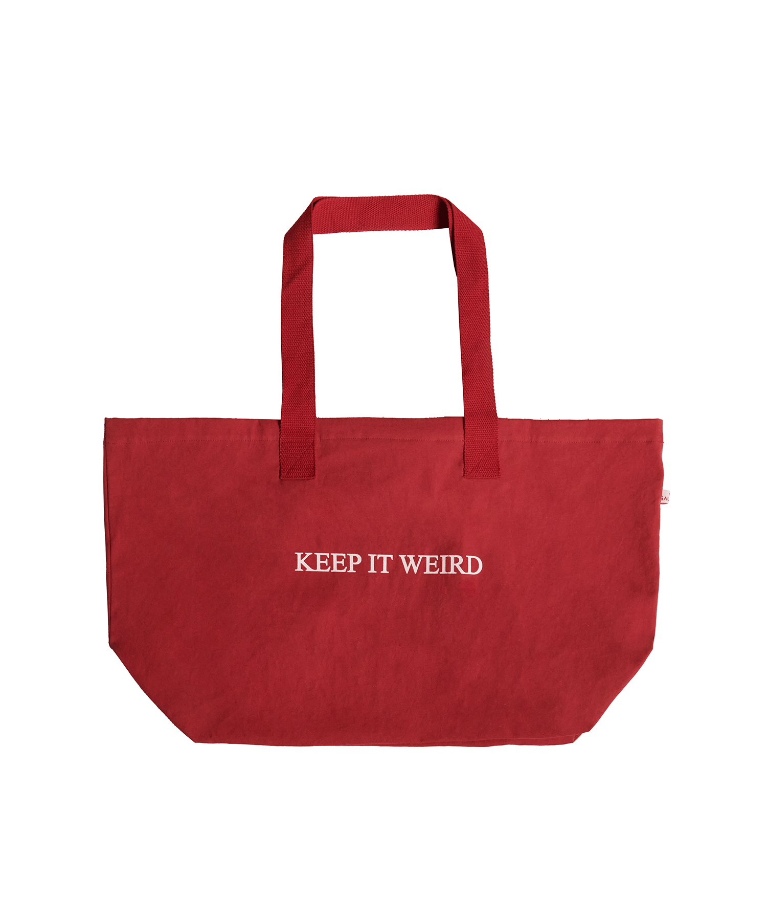 Gallery Logo Tote Bag - Red