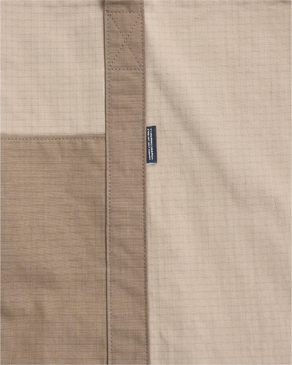 ADVENTURE PANELED BIG TOTE BAG - 4 COLORS TAUPE