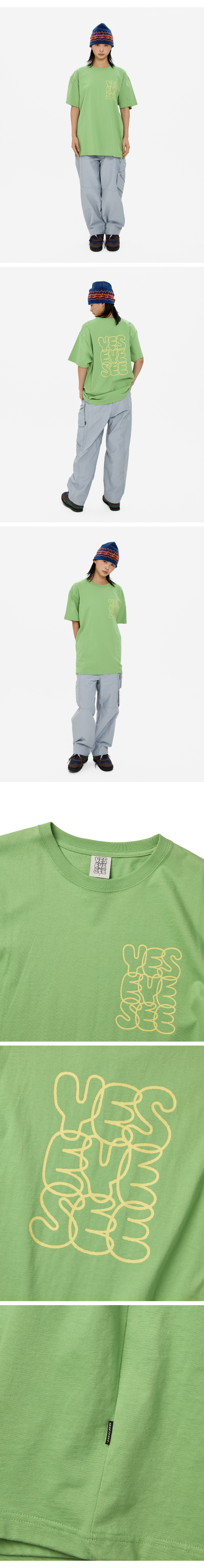 C-Logo Tee Light Green