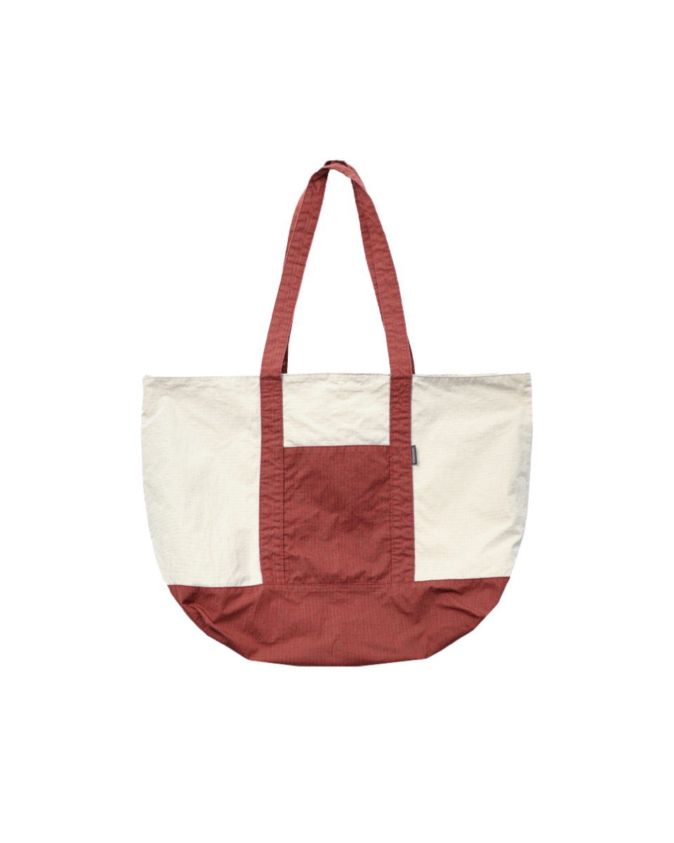 ADVENTURE PANELED BIG TOTE BAG - 4 COLORS AS SHOWN