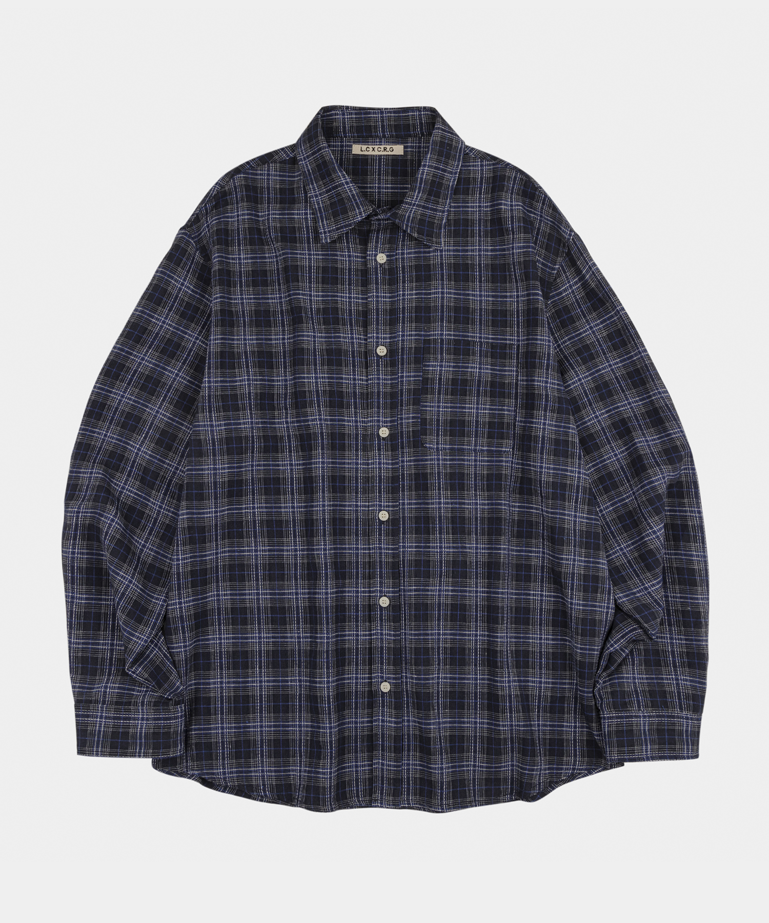 Saint Porter Check shirts Blue