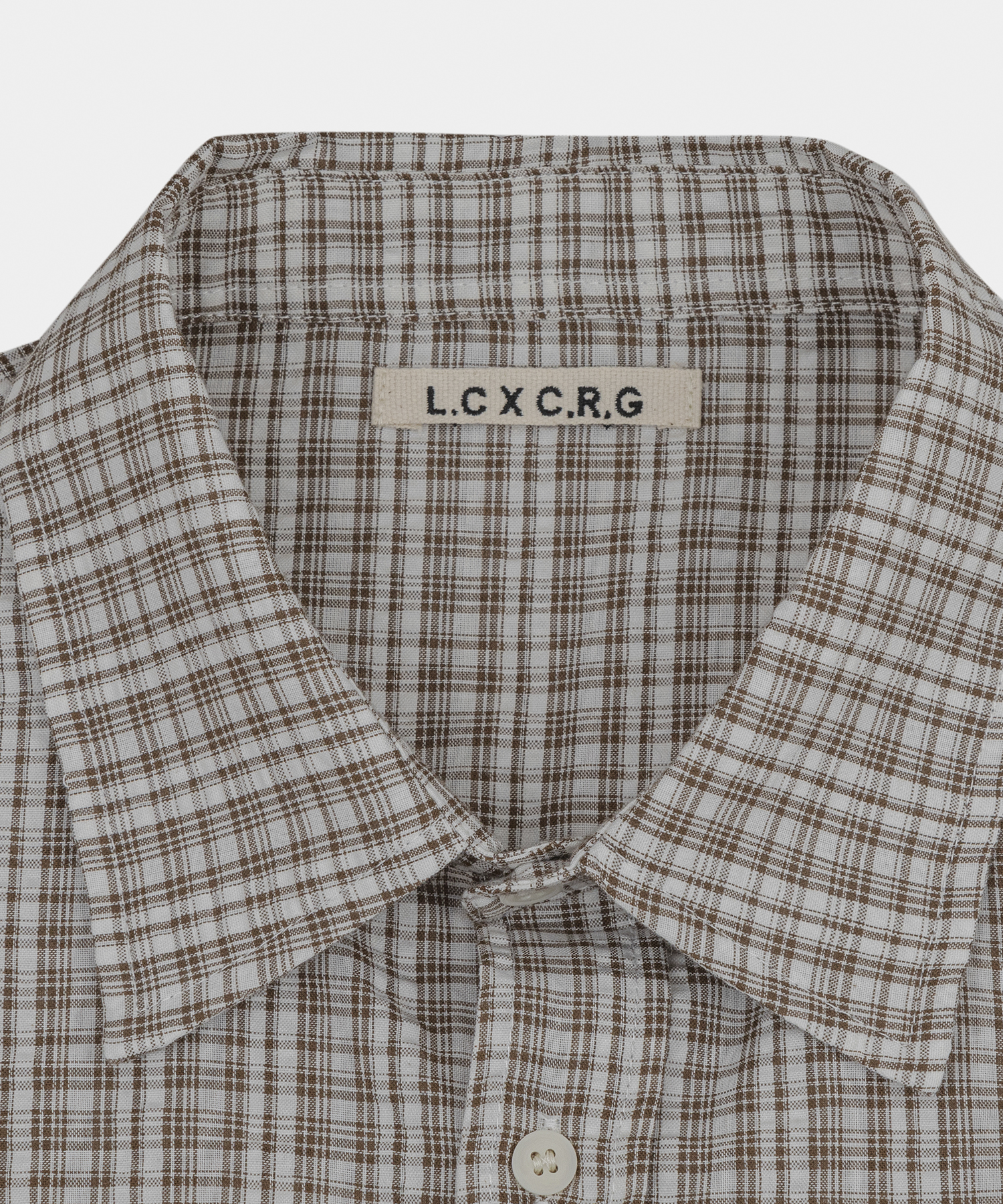Mild Brush в клетку shirts бежевый