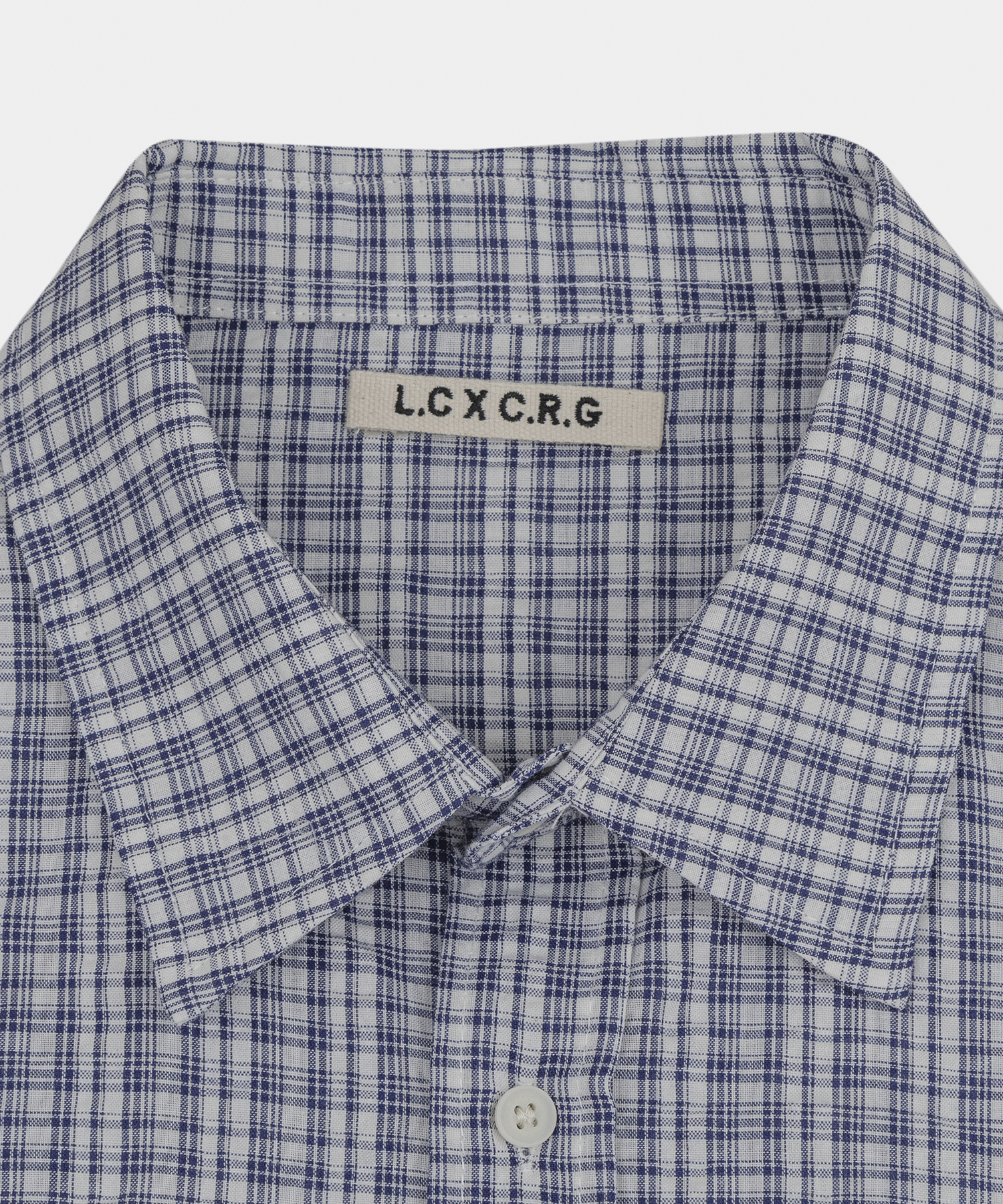 Mild Brush в клетку shirts Sky синий