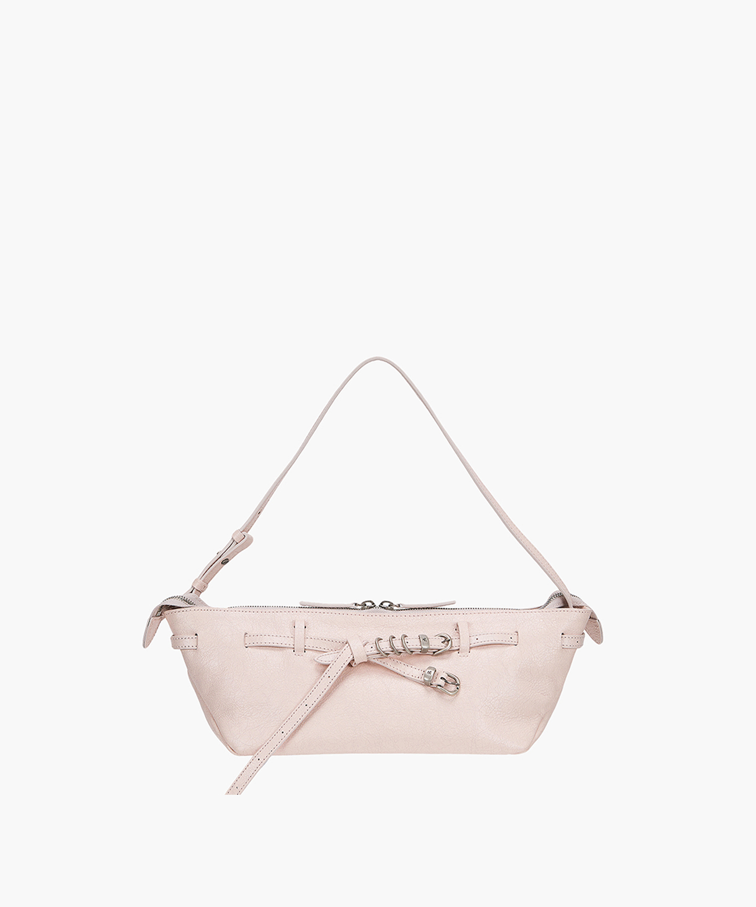 GRANDMA USED SLING BAG_pale розовый cracked