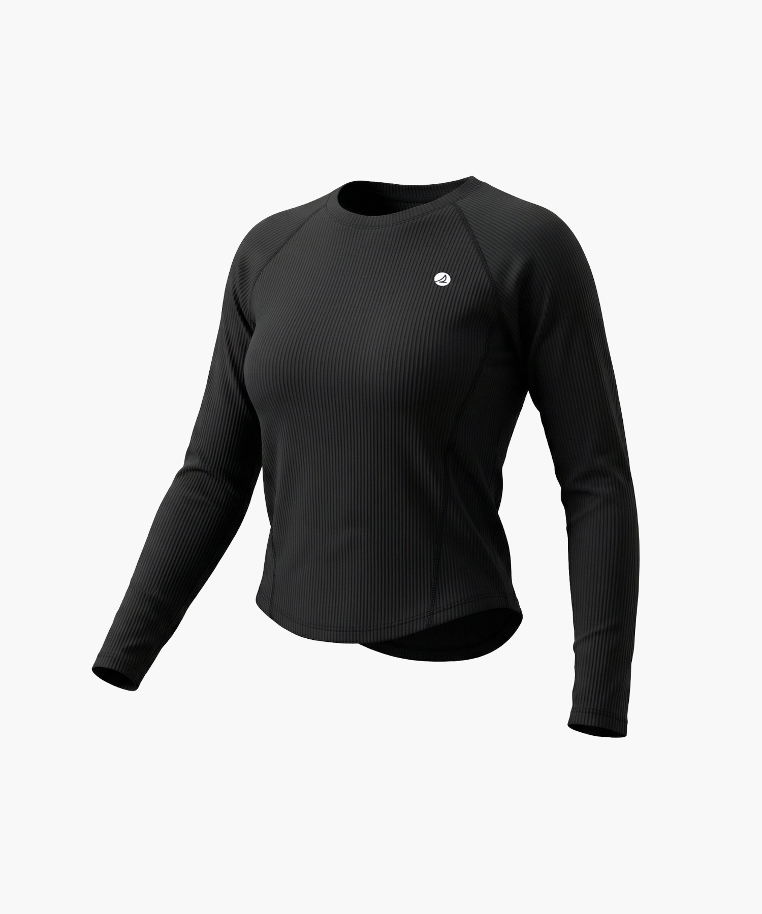 Womens Air Rib Ventilation лонгслив Black