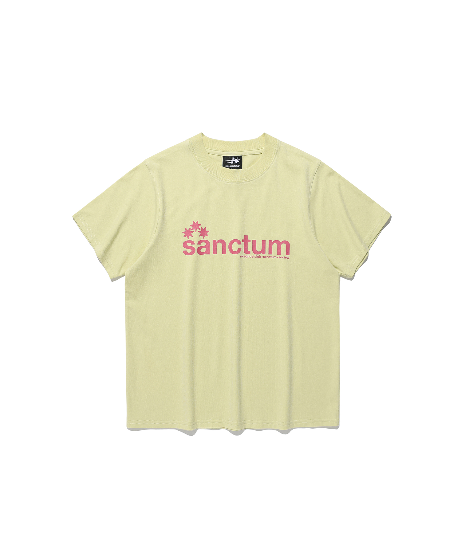 SANCTUM LOGO TEE_YELLOW зелёный(NG2GMFT506A)