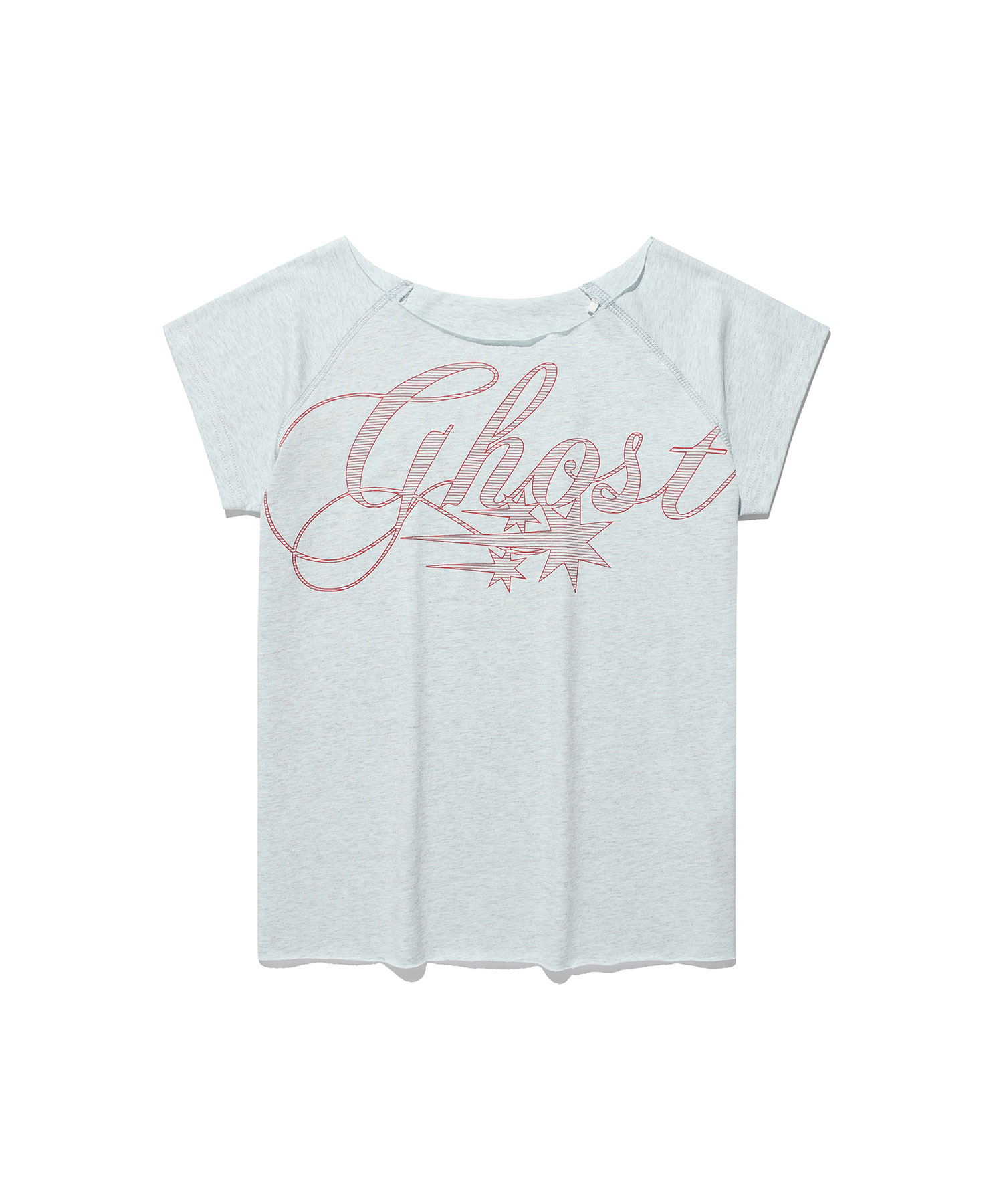 GHOST RAW EDGE TEE_BLUE(NG2GMFT515A)