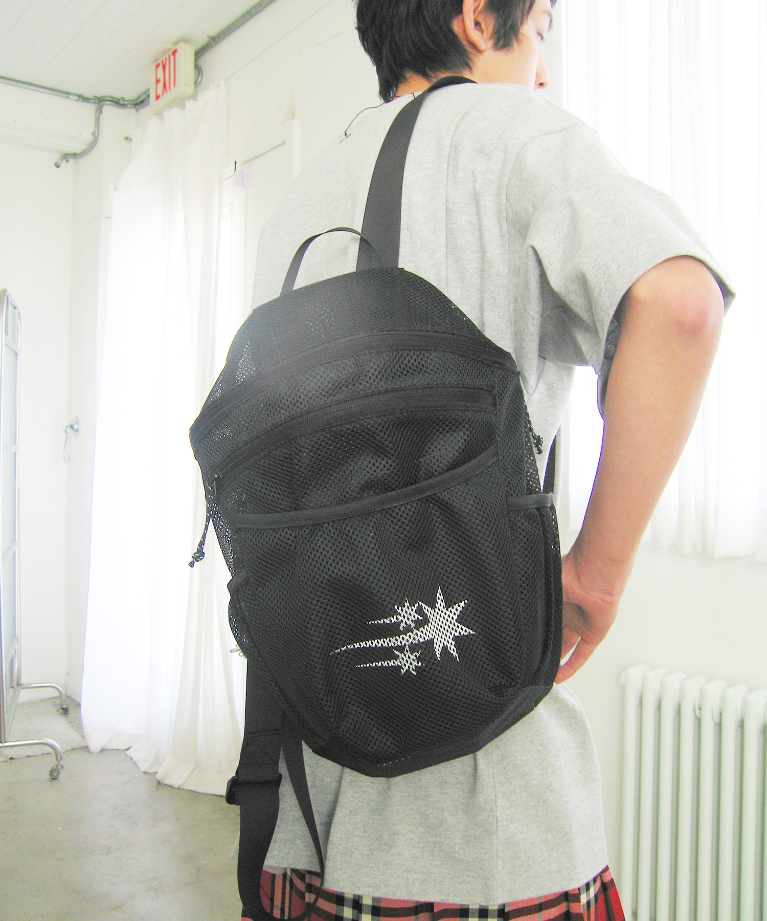 MESH BACKPACK_BLACK(NG2GSUAB42A)