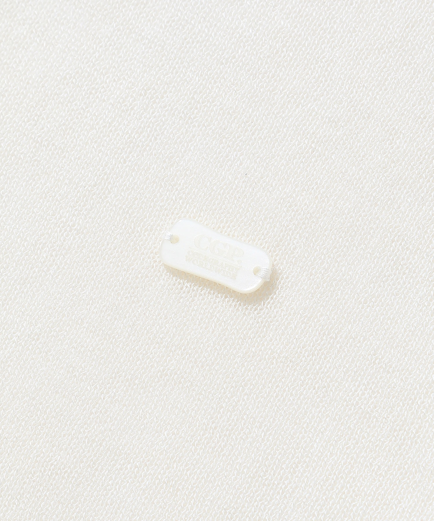 (Women) Square Logo шир кардиган — White