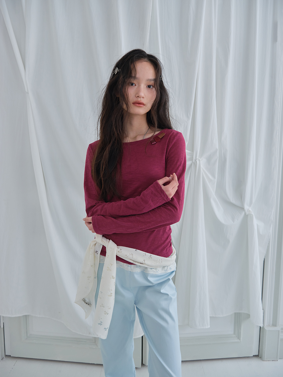 Yunhi Long Sleeve футболка (2 Colors)