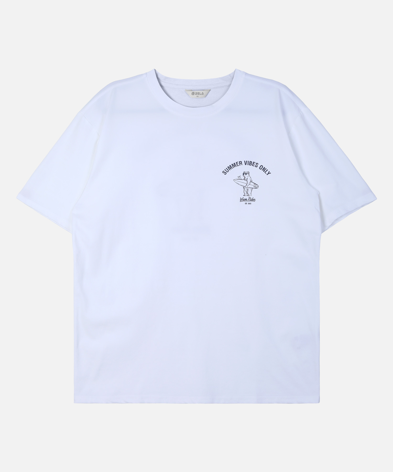 Футболка унисекс Sorona с принтом Surfing Bear, 6 Colors