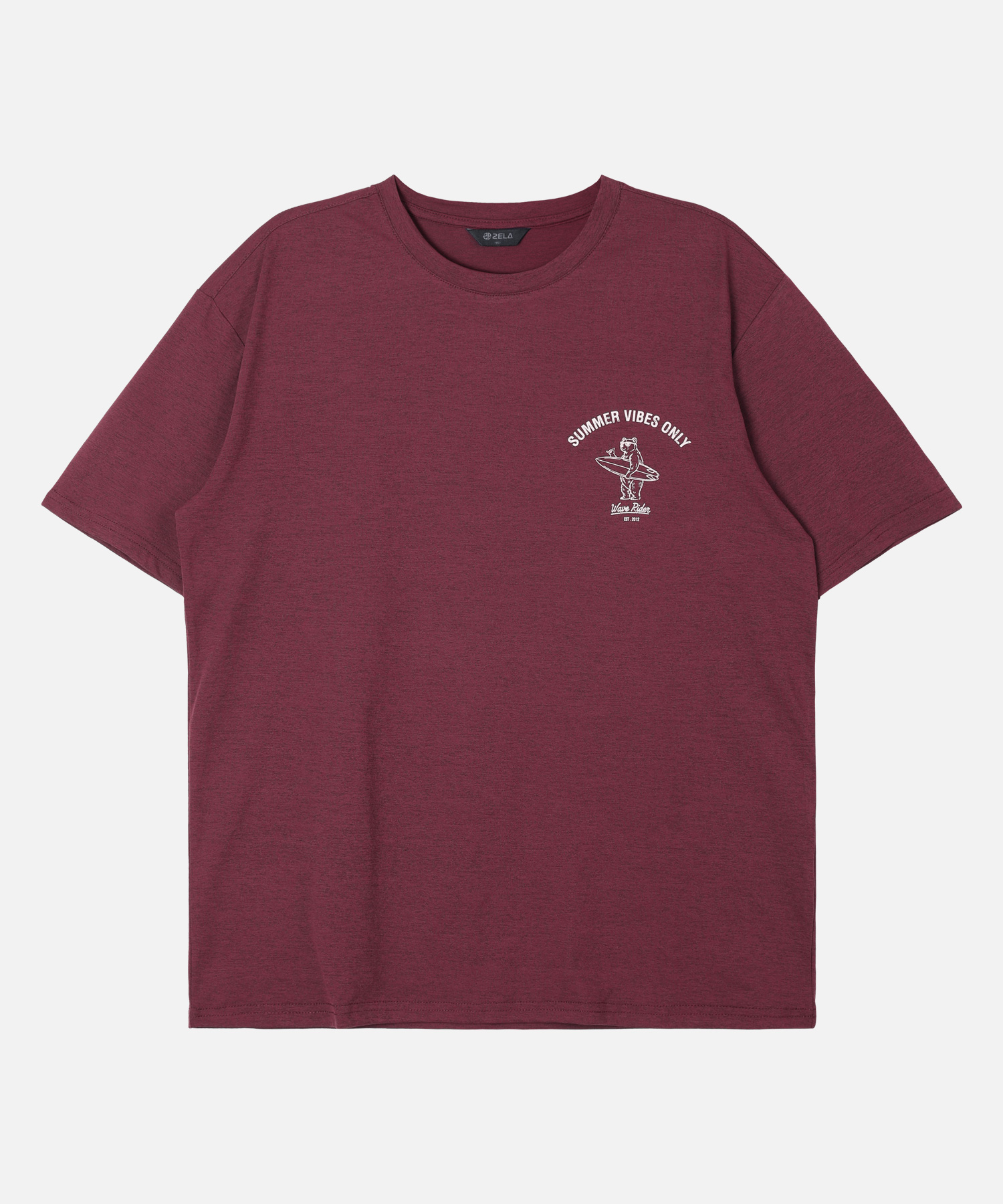 Футболка унисекс Sorona с принтом Surfing Bear, 6 Colors