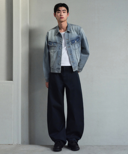 Solid CP Curved Chino Pants (4 colors) thumbnail 10
