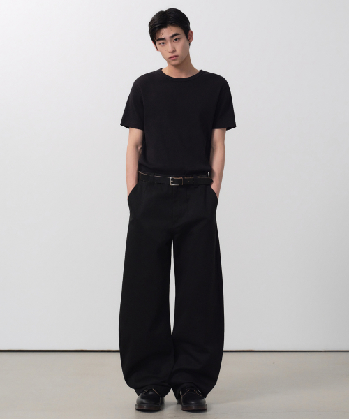 Solid CP Curved Chino Pants (4 colors) thumbnail 11