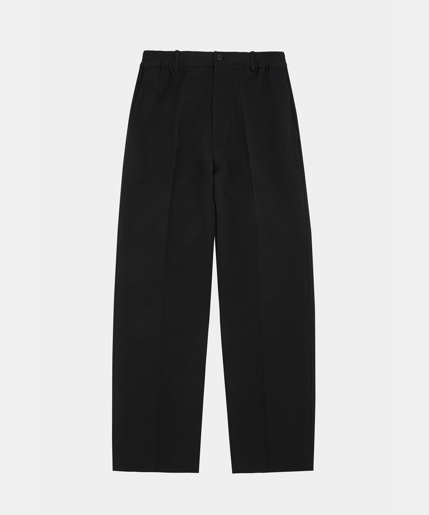exclamation semi-широкий banding slacks чёрный