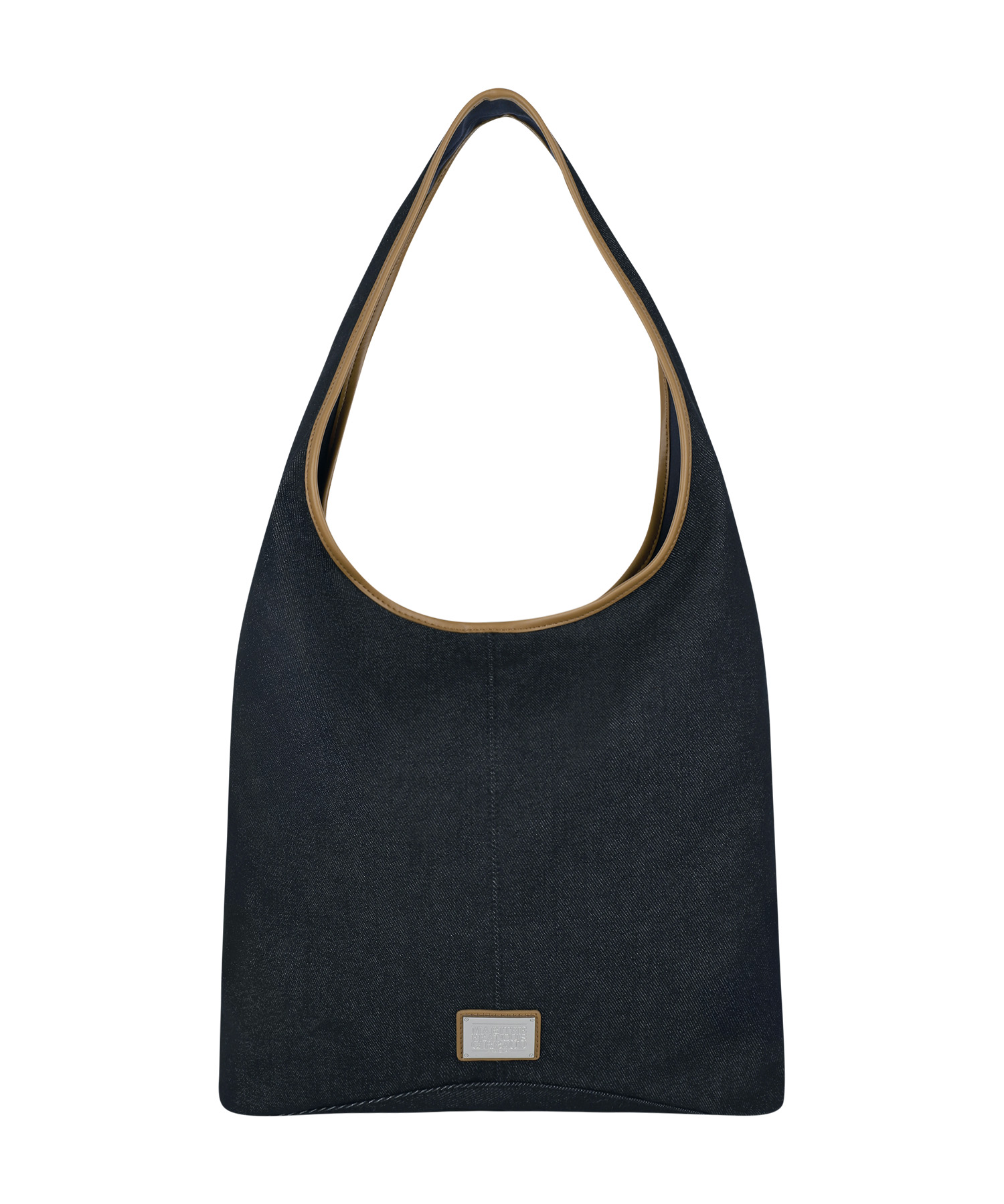 CLASSIC LOGO ONE SHOULDER BUCKET BAG dark blue