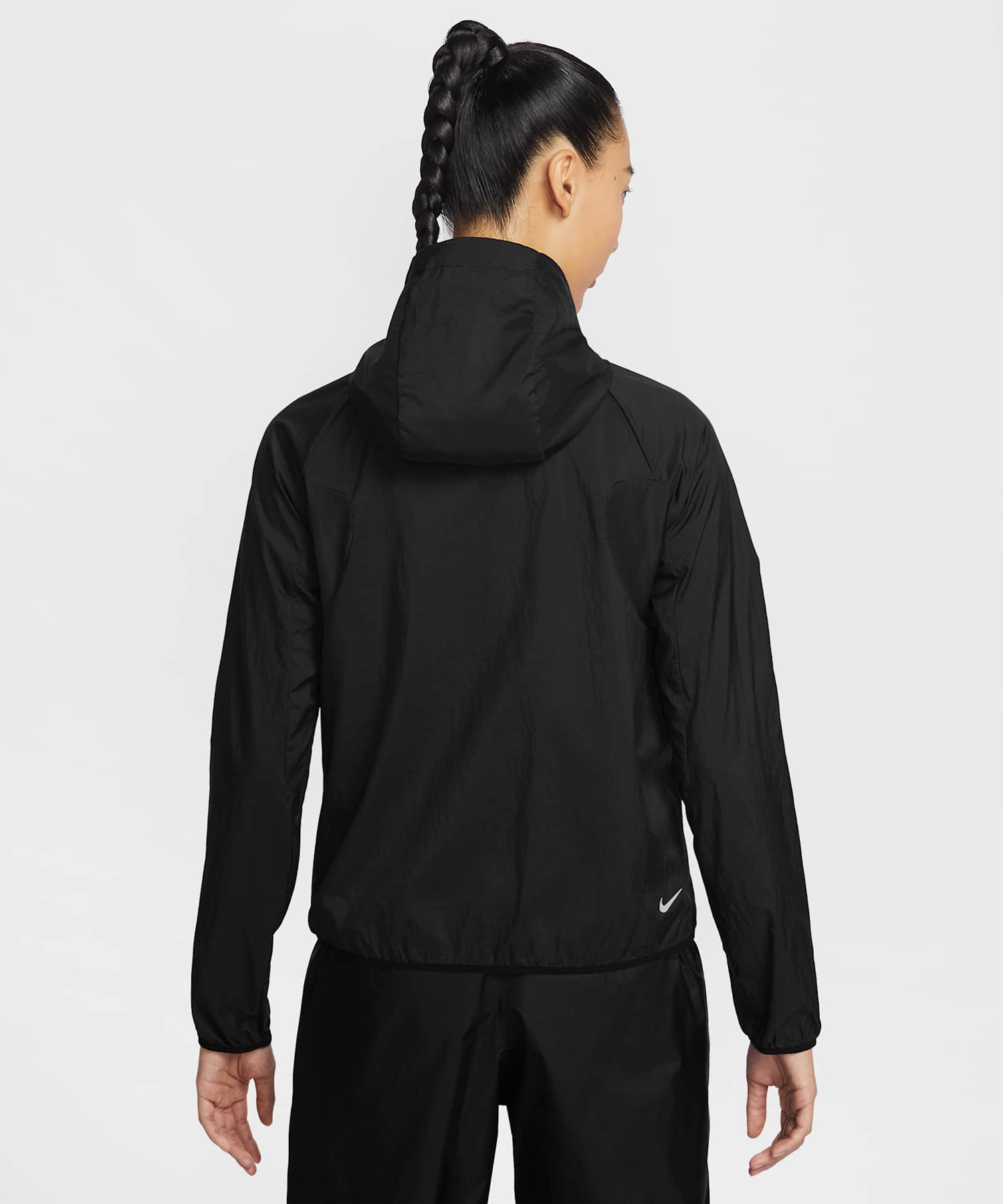 W ACG TRAIL REPEL JKT - BLACK/WHITE/(SUMMIT WHITE)