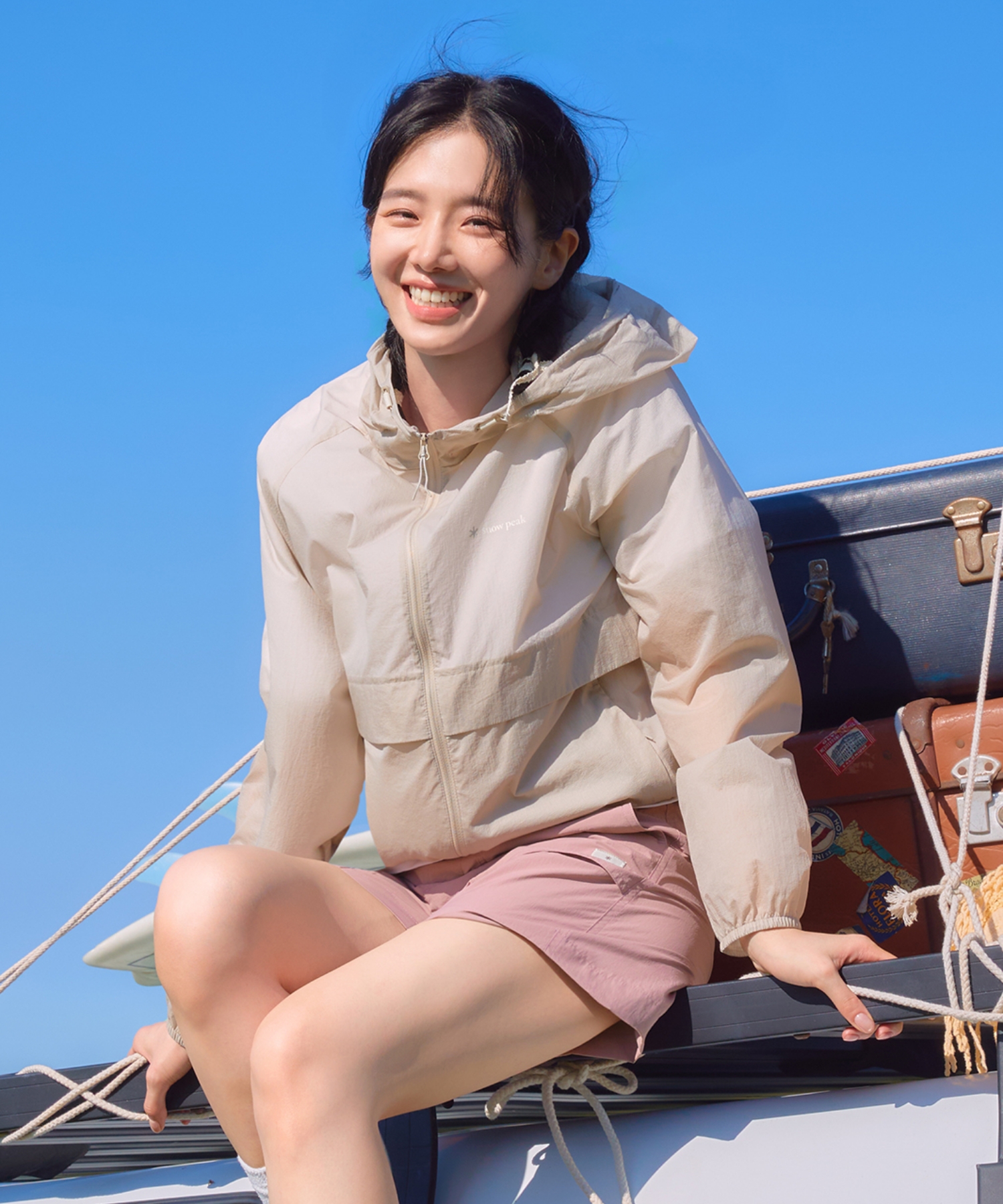 Ультралегкая женская ветровка Pico (S26MWTWB71) Sand Beige