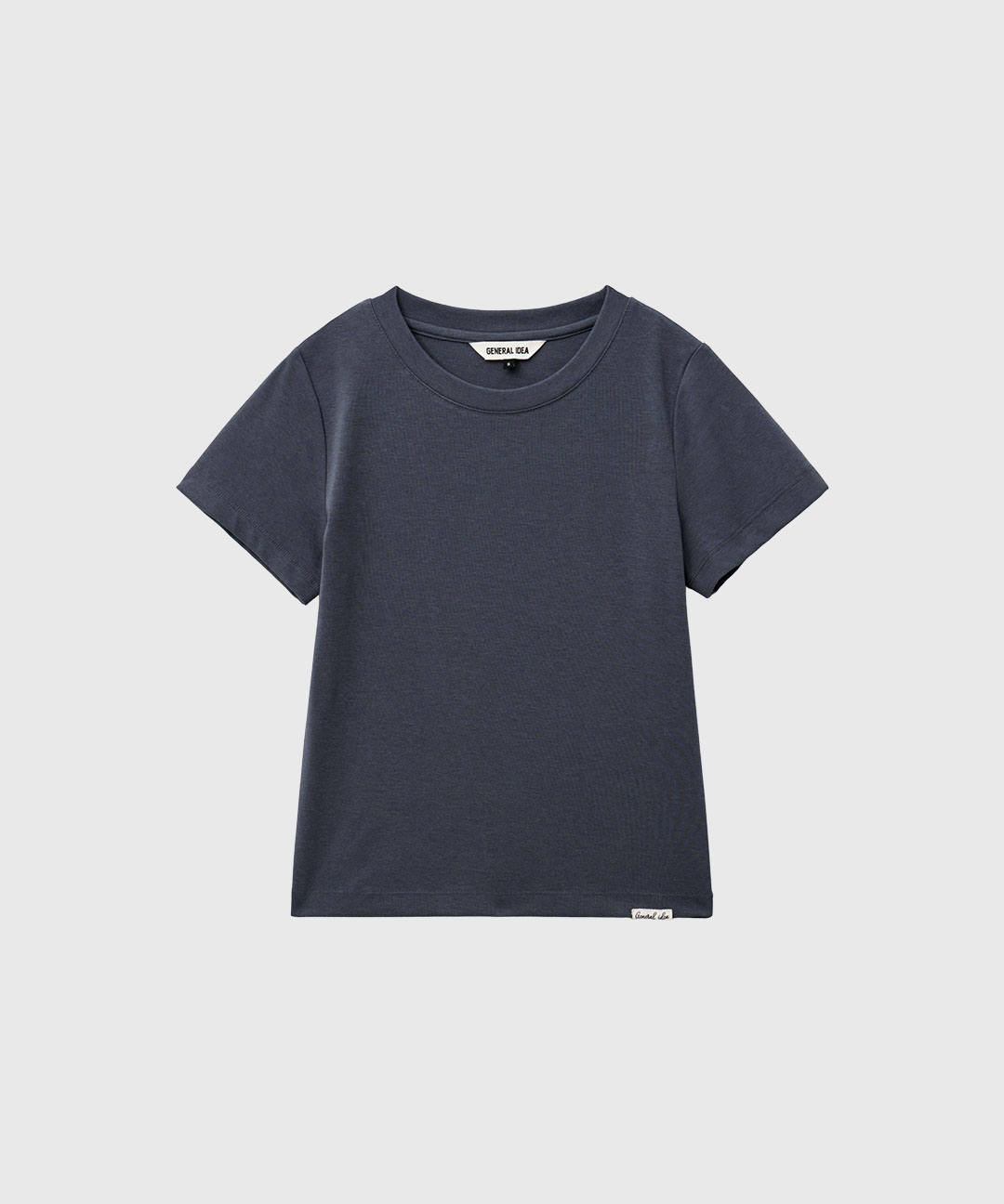 woman soft slim fit t-shirt [deep navy]