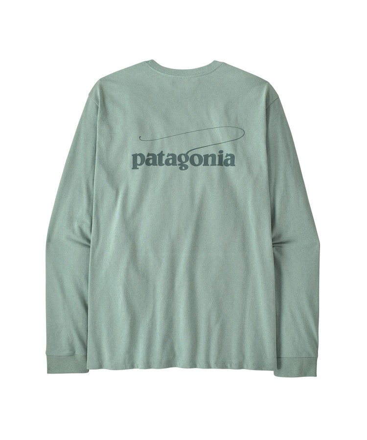 Mens LongSleeved Casting Logo ResponsibiliTee